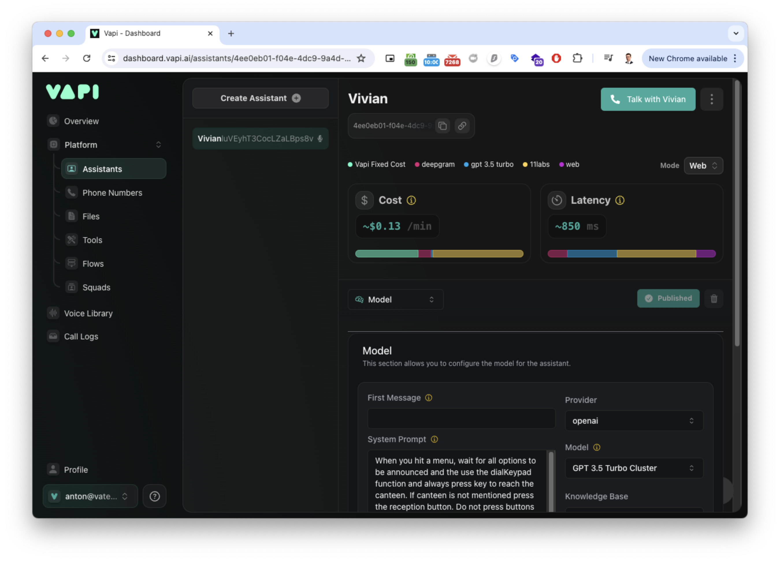 Automating a call center with AI calling agents